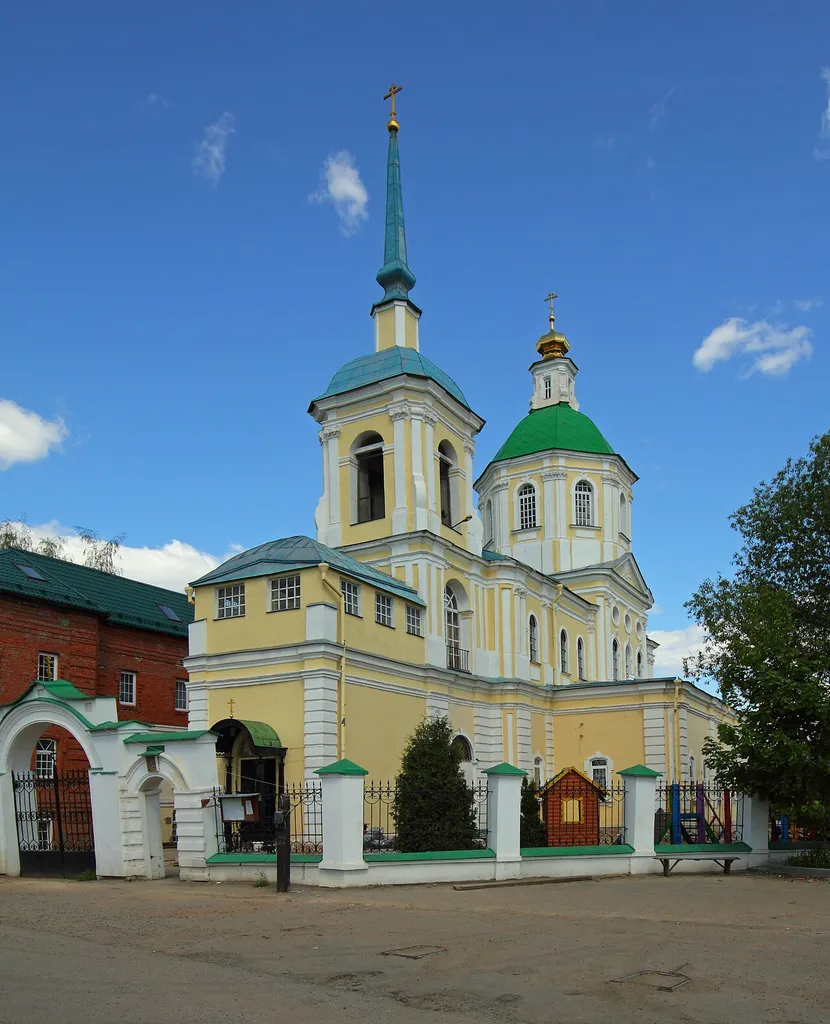 Lobnya, Moscow Oblast, Russia. Church of the Holy Mandilion in Kiovo.