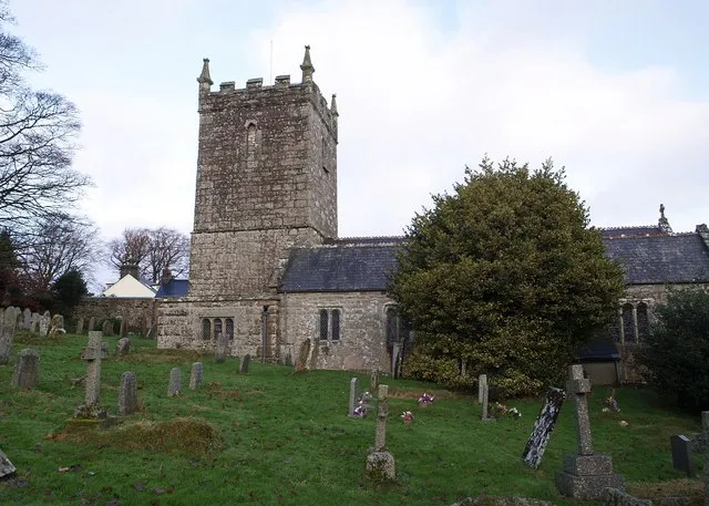 St Mary the Virgin's parish church, Belstone, Devon, seen from the south