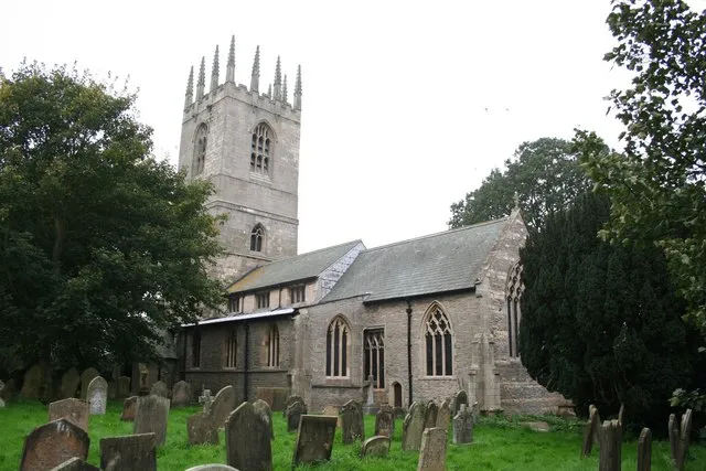 SS Peter and Paul's parish church, Sturton-le-Steeple, Nottinghamshire, seen from the southeast