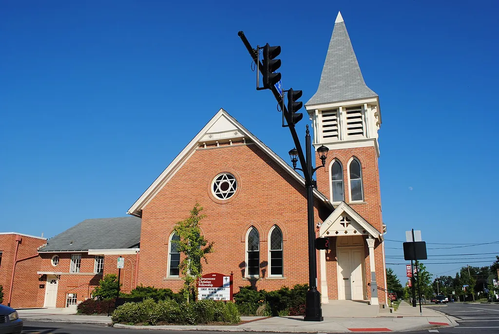 Hilliard Methodist Episcopal Church in Hillard, Ohio. It is listed on the National Register of Historic Places