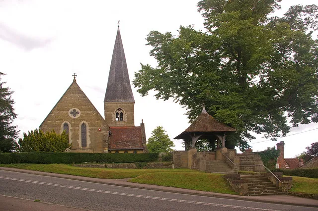 St James's Church, Titsey The original church of St. James was situated near the present Titsey House. It was moved to its present site in 1776., and rebuilt in 1860-61 by Granville Leveson Gower to the design of J.L. Pearson, a Victorian Gothic Revival architect.