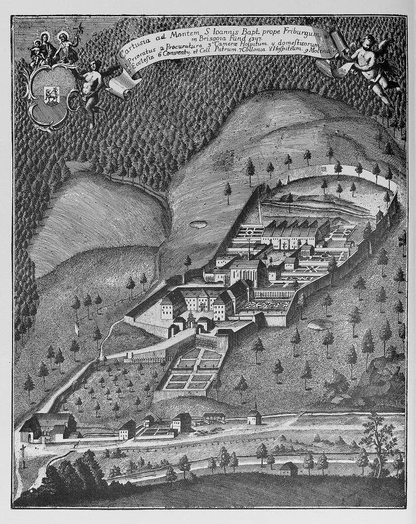 Die Kartause am Johannisberg im Dreisamtal bei Freiburg