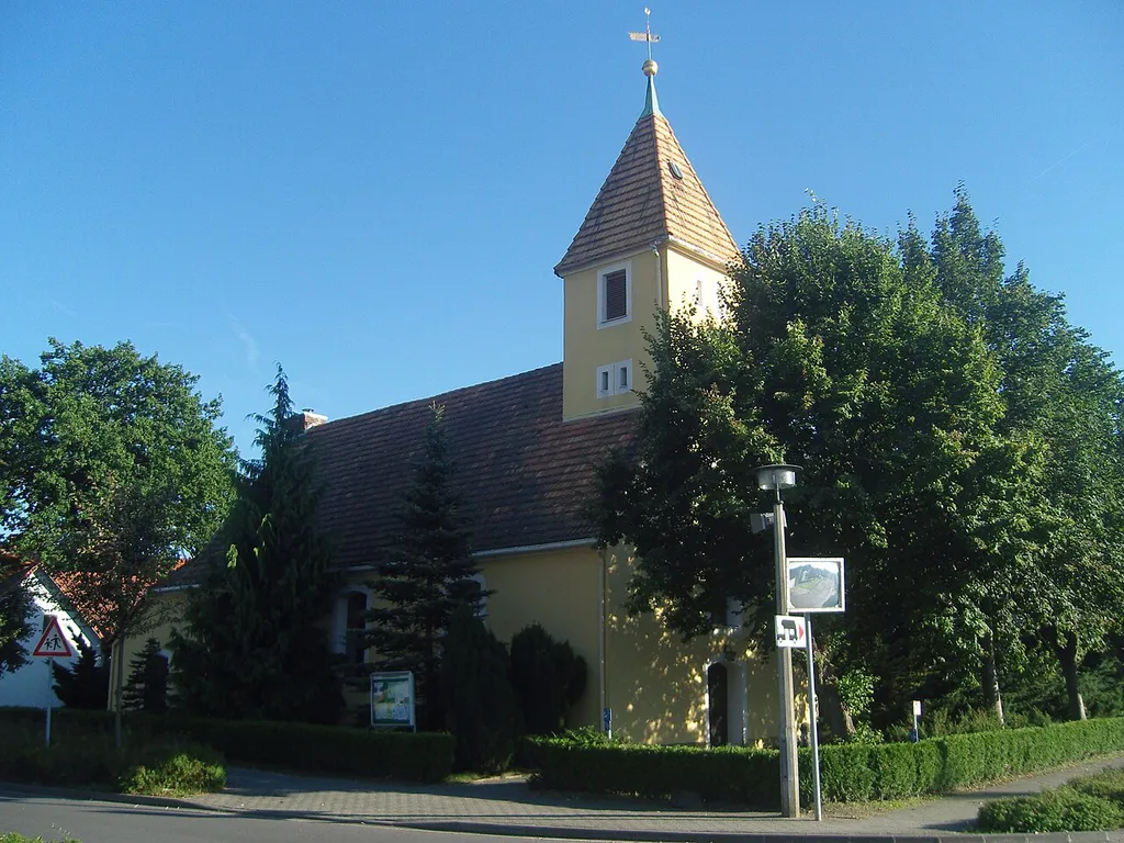 Kirche in Tätzschwitz, Gemeinde Elsterheide