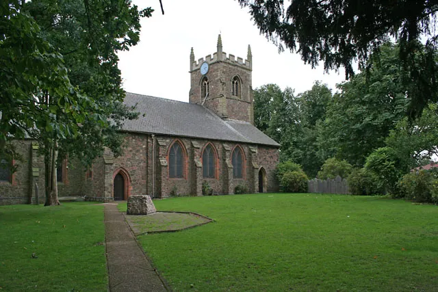 St Andrew's parish church, Countesthorpe, Leicestershire, seen from the northeast