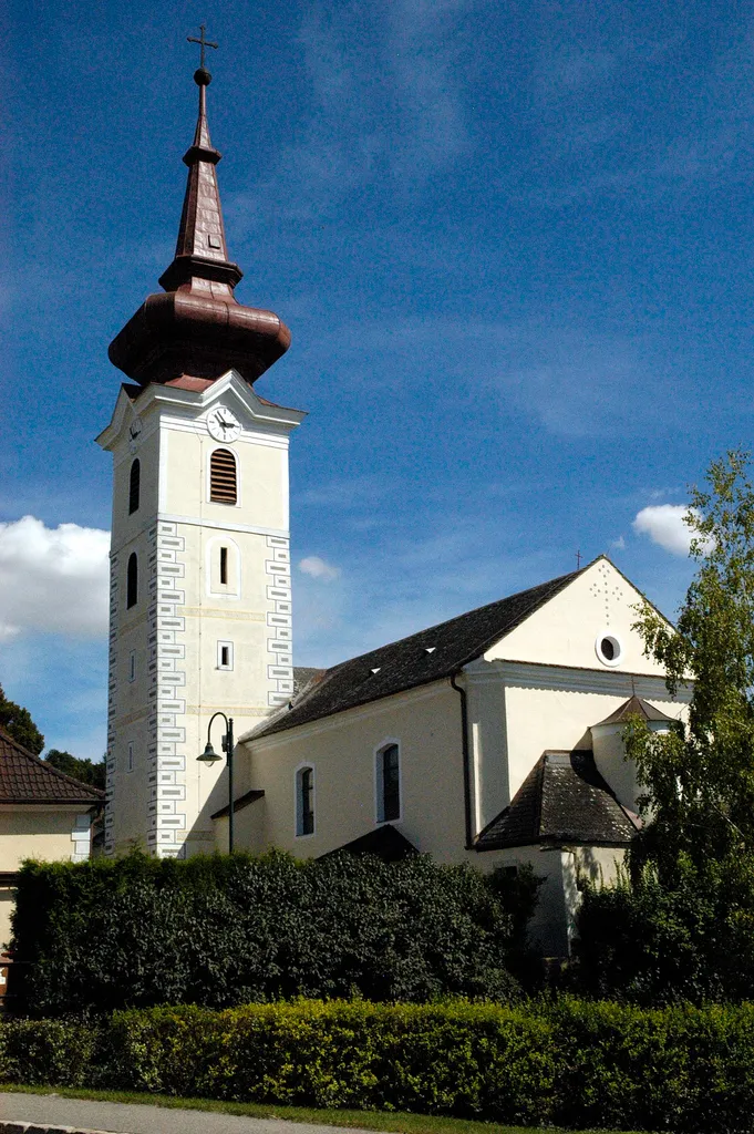 Pfarrkirche heiliger Geist in Fahndorf, Gemeinde Ziersdorf