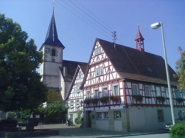 Rielingshausen, Ortszentrum