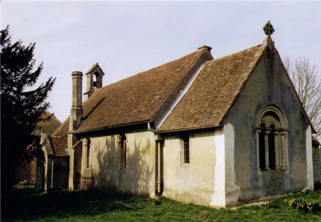 St Margaret's parish church, Catmore, Berkshire, seen from the southeast