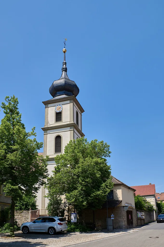 Giebelstadt: Sulzdorf, D-6-79-138-55 Kath. Pfarrkirche St. Cyriakus