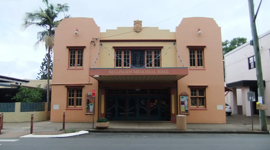 The Bellingen Memorial Hall - Taken on the Saturday, 19th March 2011 at 1:25pm.