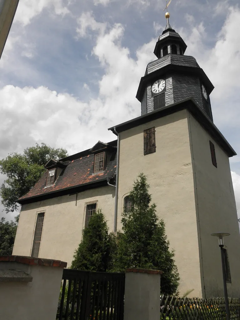 Church in Kösnitz (Saaleplatte) in Thuringia