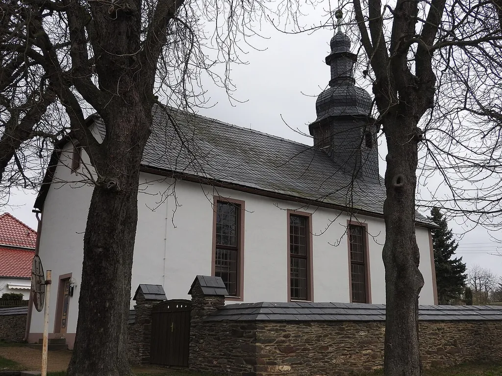Kirche in Schmorda in Thüringen