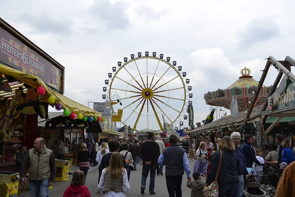 Funfair „Maidult“ 2011 in Passau.