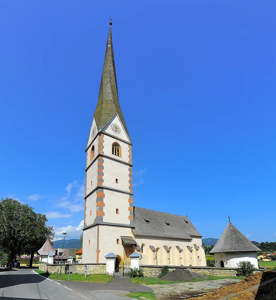 Parish church Saint Margaret in Sankt Margarethen ob Töllerberg #2, municipality Völkermarkt, district Völkermarkt, Carinthia, Austria, EU