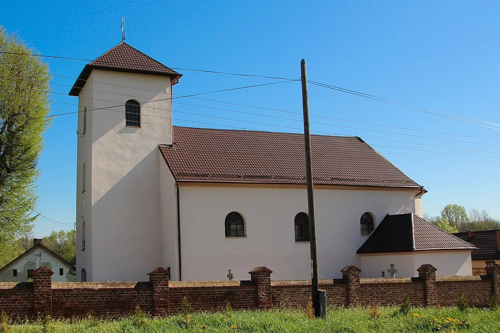 Nowa Wieś Głubczycka - kościół filialny p.w. Wszystkich Świętych, 1781, 1879 (zabytek nr 1176/66 z 19.02.1966).