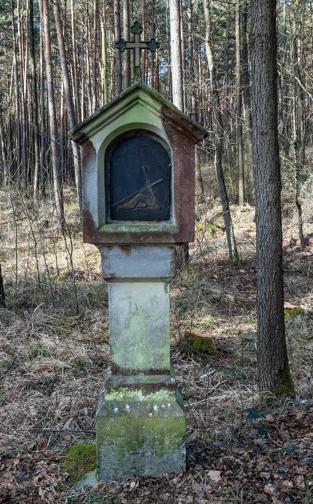 Allersberg, St. Wolfgang, Kreuzweg, Station 9, Baudenkmal, D-5-76-113-67