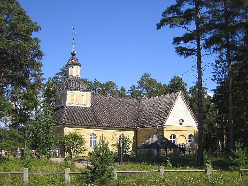 Paltaniemi Church in Kajaani, Finland