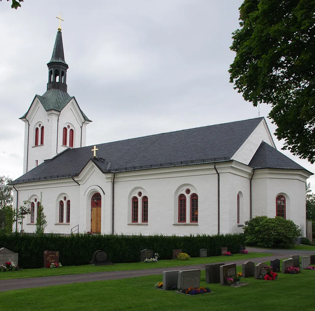 Bankeryds kyrka (swedish: church of Bankeryd), Småland, Sweden.