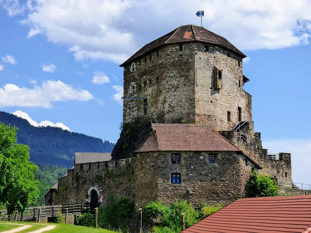Burg Stein im Lavanttal, Kärnten Gemeinde Sankt Georgen im Lavanttal