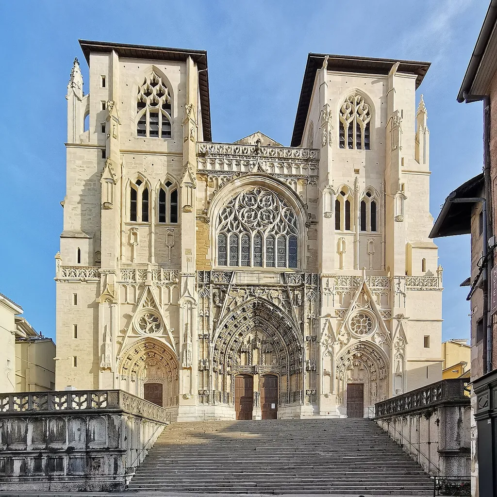 The scrubbing of its towers now done, the cathedral has been freed from its scaffolding!