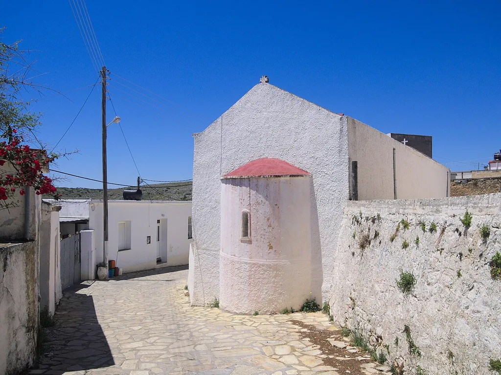 The church of Saint Nikolaus, Ziros, Crete.