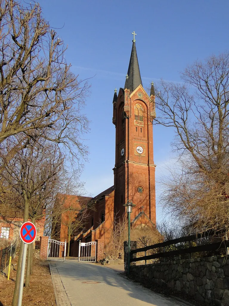 Church in Feldberg, district Mecklenburg-Strelitz, Mecklenburg-Vorpommern, Germany