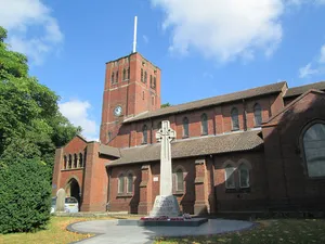 War Memorial Outside St Giles' Church, Rowley Regis