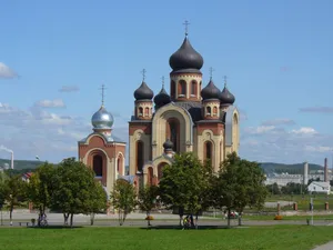 Saint George Orthodox church in Krasnasieĺski
