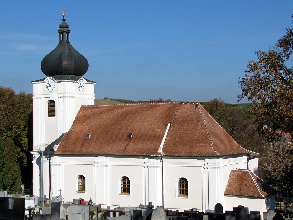 Kostel sv. Jana Křtitele v Hovoranech, okres Hodonín