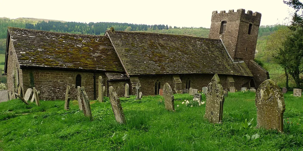 St Martin's Church In Cwmyoy