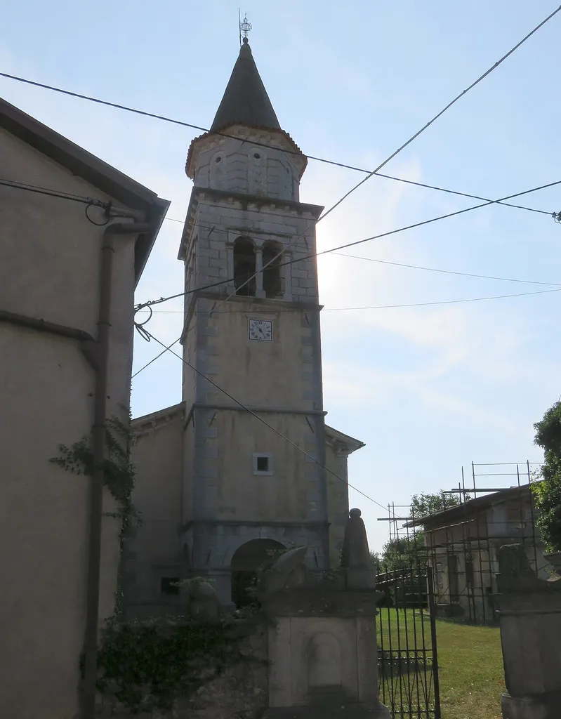 Saint Justus's Church in Utovlje, Municipality of Sežana, Slovenia