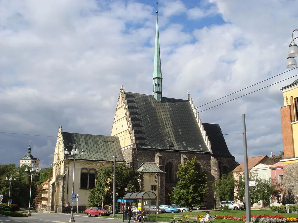 Church of St. Bartholomew in Pardubice (Pardubice Region, Czechia).