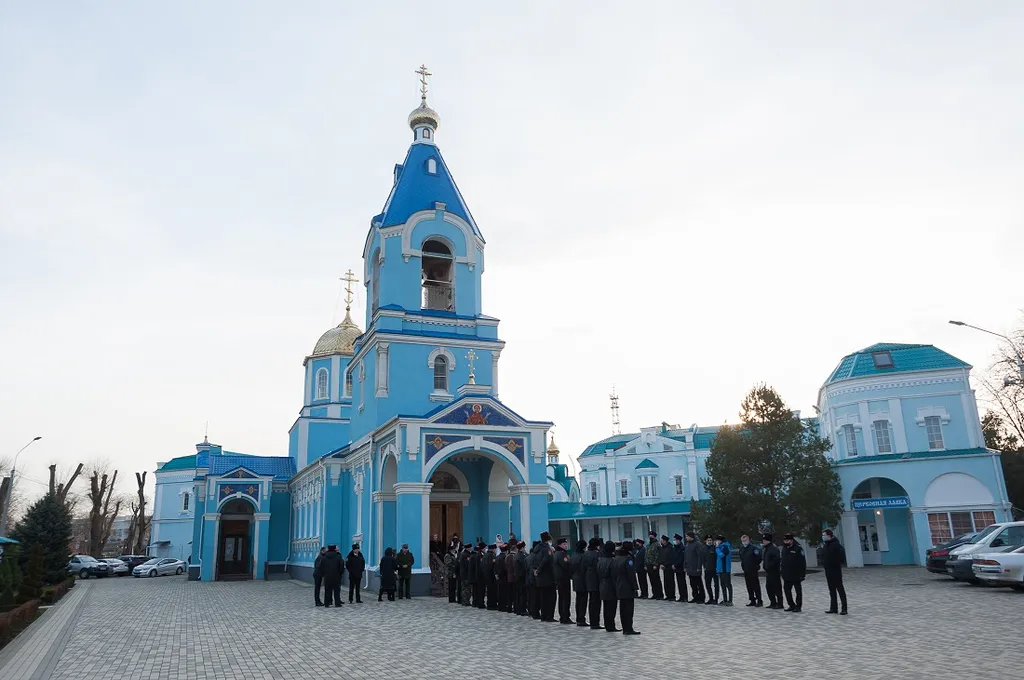 Успенский храм в Тихорецке