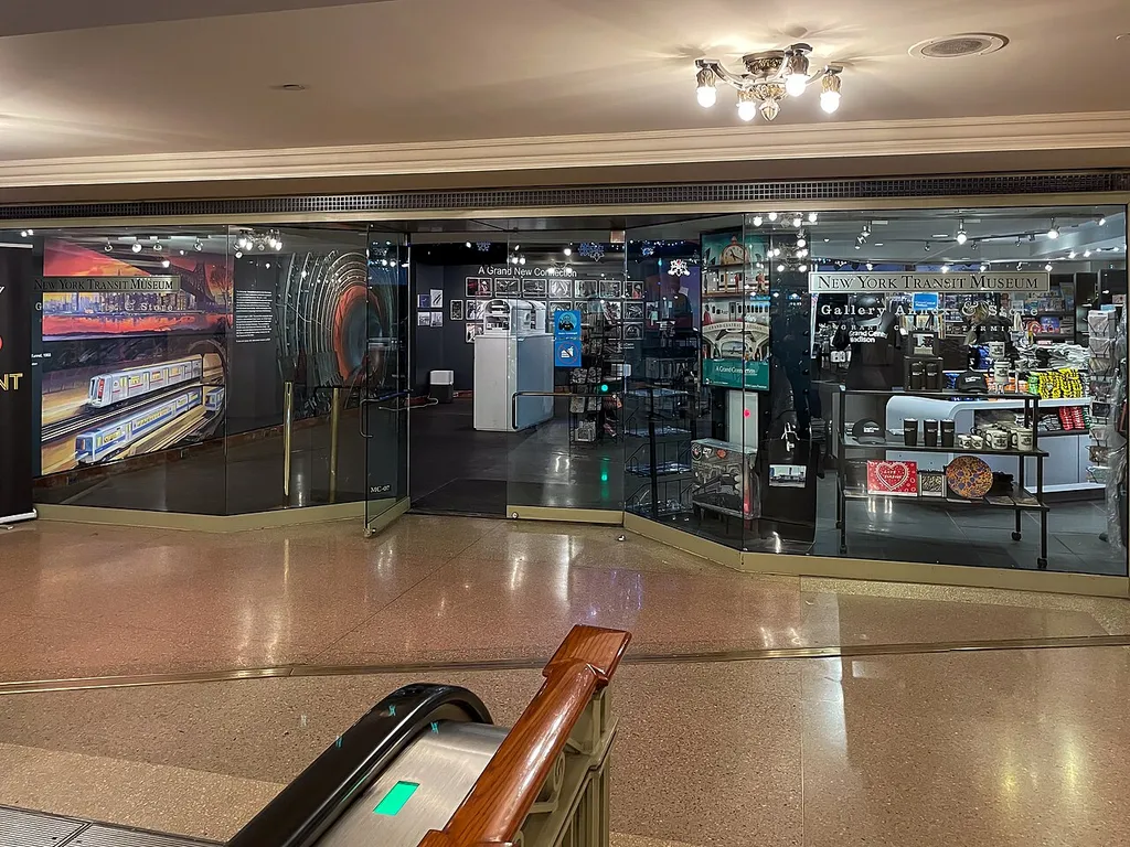 New York Transit Museum annex in Grand Central Terminal