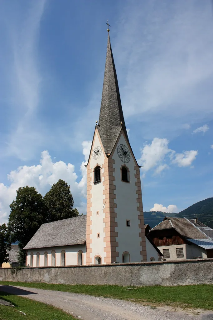 Parish church Saint George Locality: Tröpolach Community:Hermagor