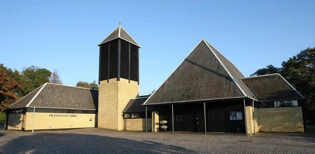 Præstevang Kirke, Hillerød, Denmark. Præstevang Kirke