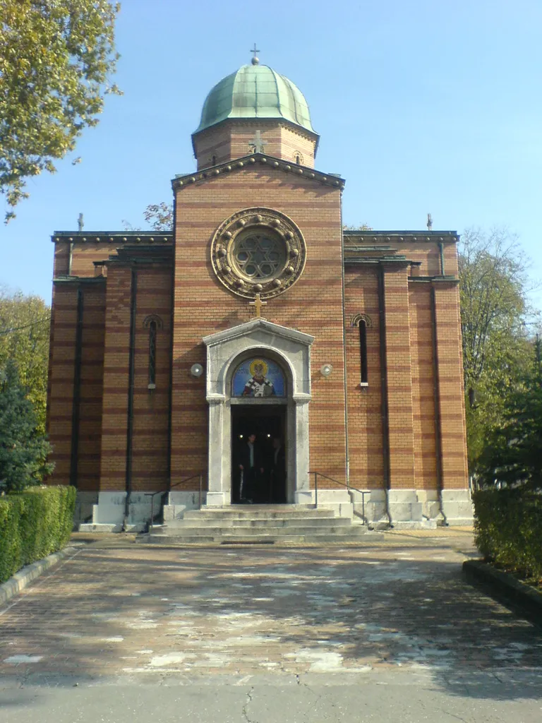 Church at the Novo Groblje in Belgrade