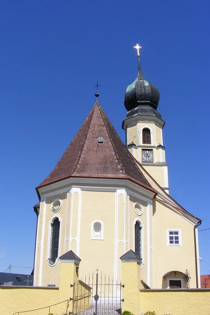 Filialkirche St. Stephan in Vormoos, Gemeinde Feldkirchen bei Mattighofen, Bezirk Braunau, Oberösterreich
