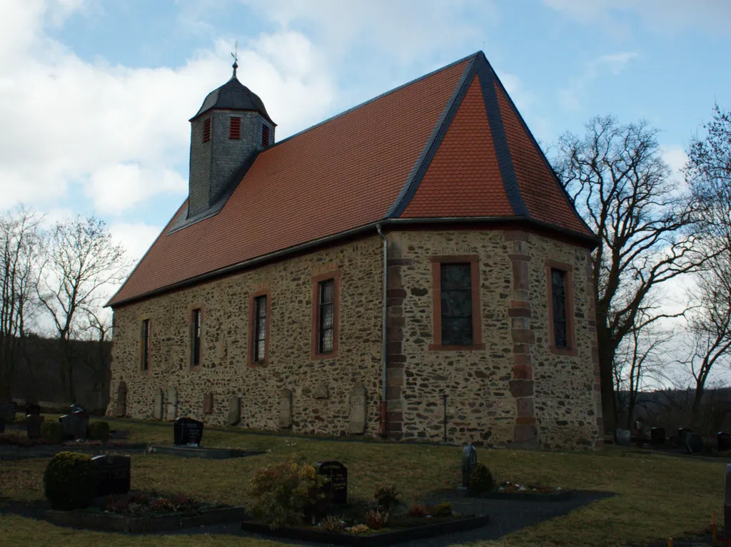 Church in Hopfgarten, Hesse, Germany
