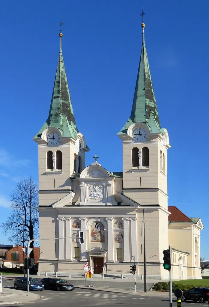 Assumption Church in Polje, Municipality of Ljubljana, Slovenia