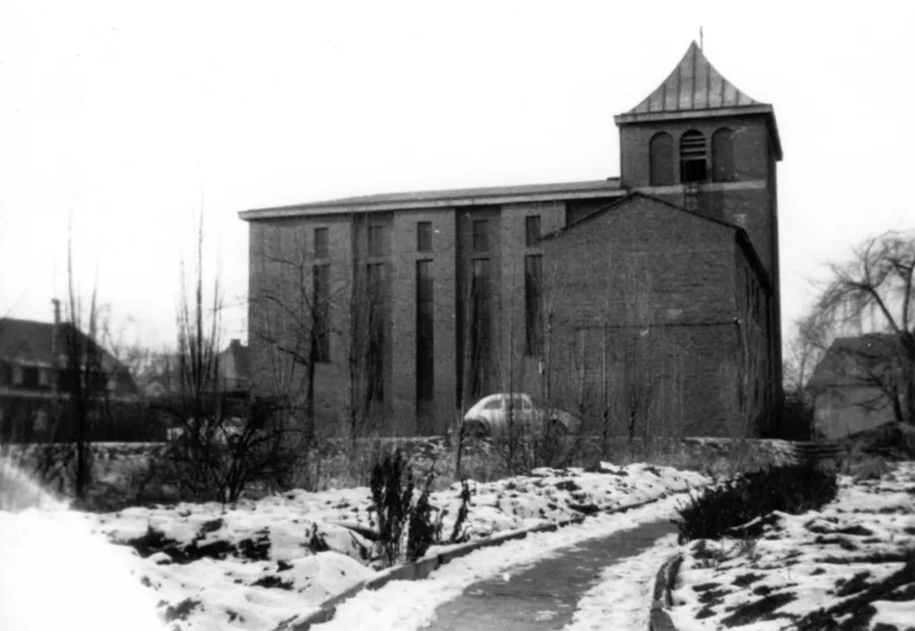 Dankeskirche Hürth-Knapsack, 1976 abgerissen