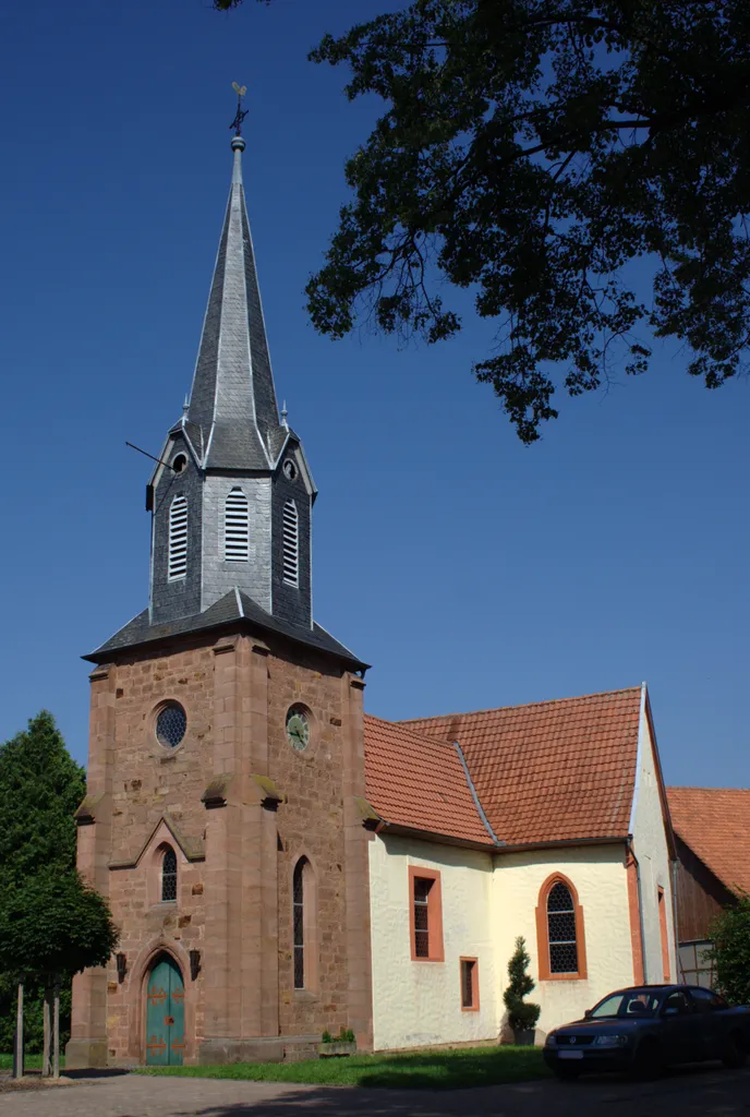 Church in Pfordt Schlitz) / Hesse Germany