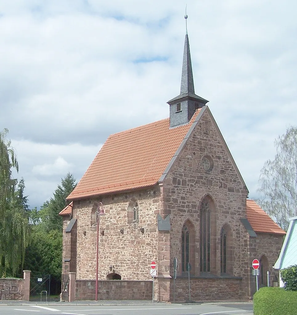 Vacha, Friedhofskirche, Rest der ehemaligen Servitenkirche