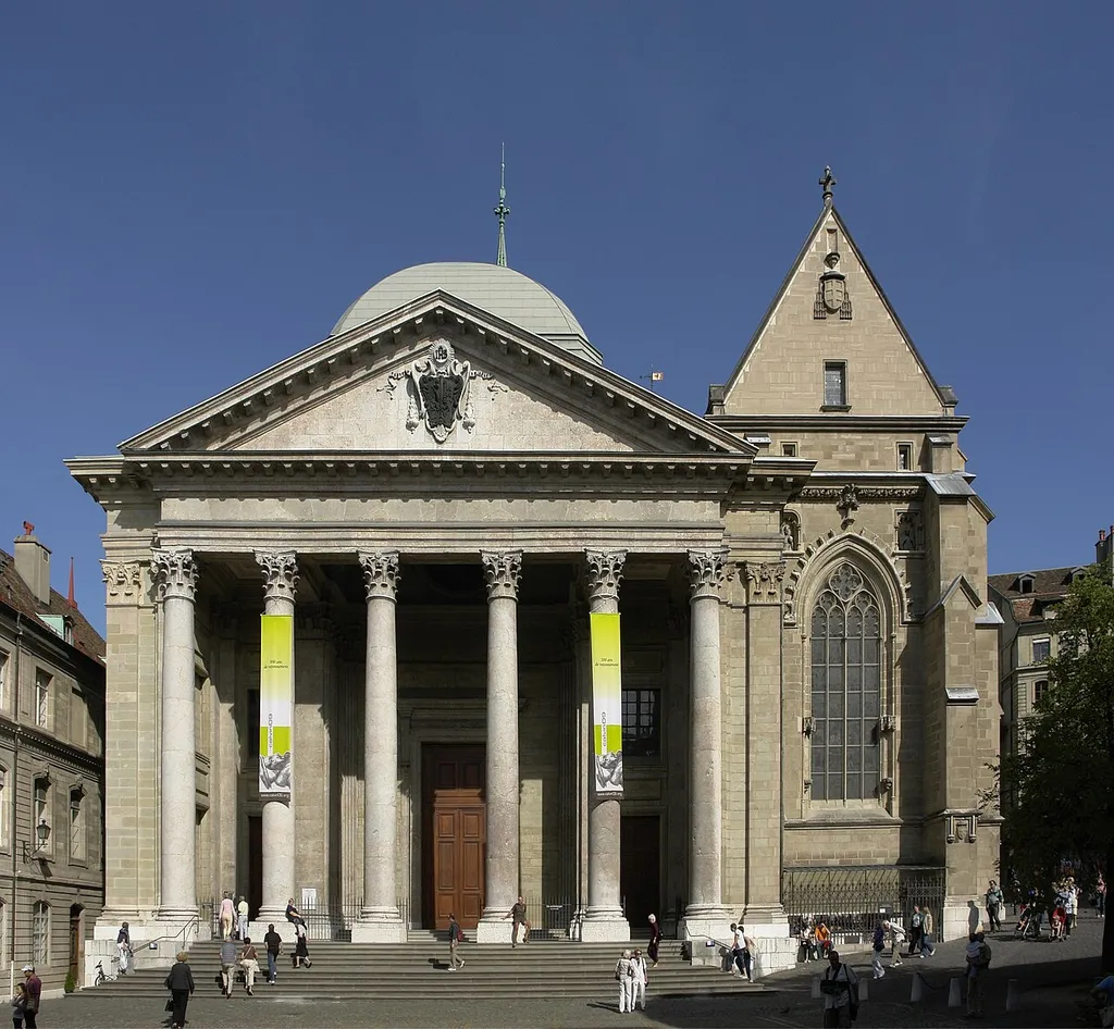 Saint-Pierre cathedral, Geneva, Switzerland.
