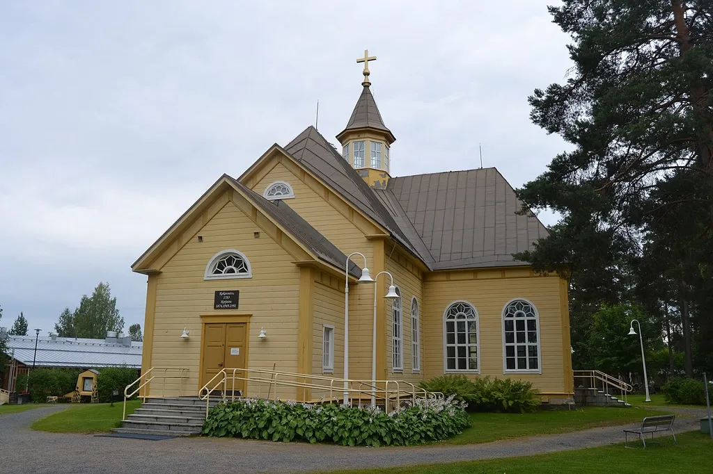 Pihtipudas Church in Finland