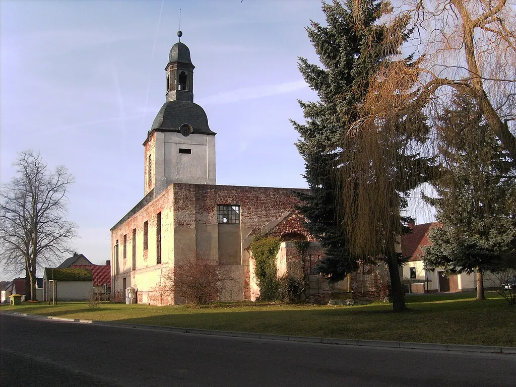 Dorfkirche Zabakuck, Ansicht von Osten