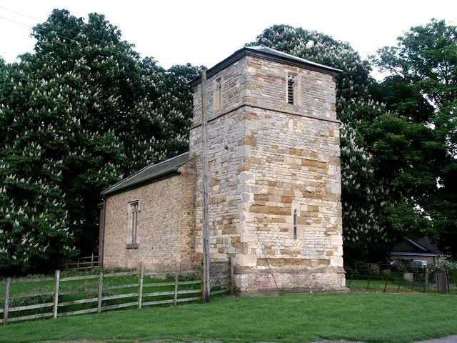 St Michael's parish church, Buslingthorpe, Lincolnshire, seen from the northwest