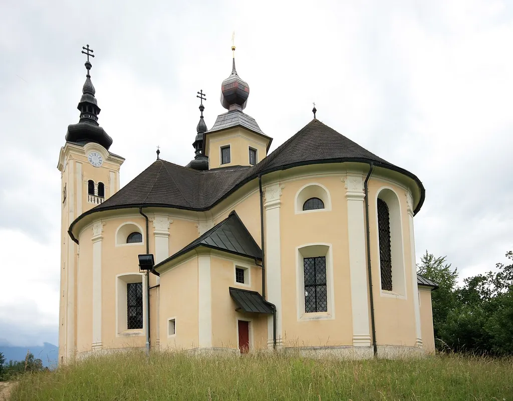 Pilgrimage-church "Heiligengrab", near Bleiburg, Carinthia