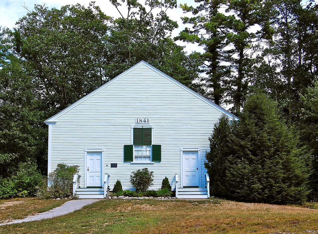 Wolfeboro Centre Community Church, a historic church built in 1841 in Wolfeboro, New Hampshire
