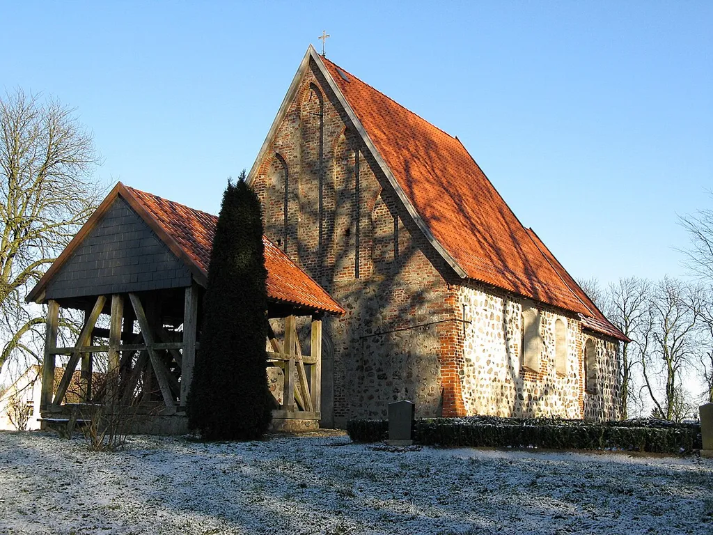 Church in Perlin, Mecklenburg-Vorpommern, Germany