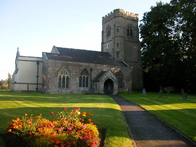 Willoughby-St Nicholas Church. Church in a quiet spot in village.